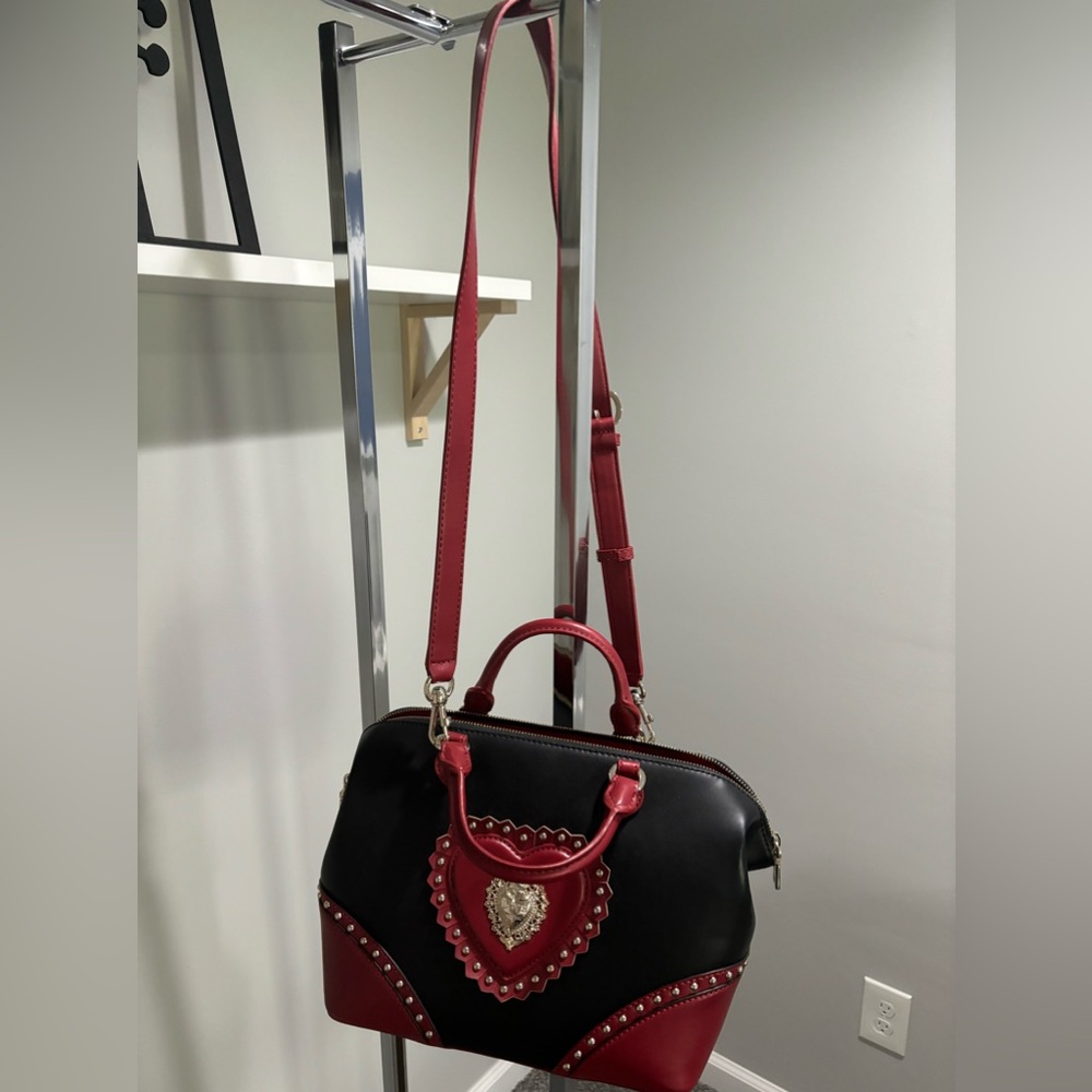 Love Moschino Maroon Tote Like New